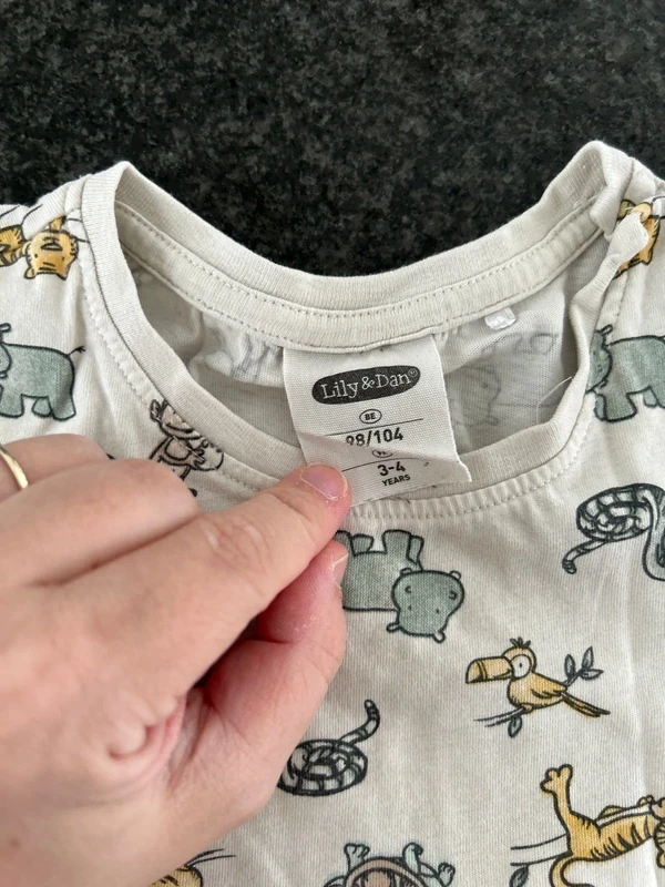t-shirt dierenprint – photo 3